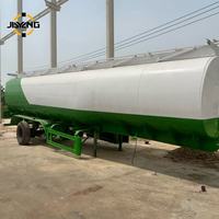 Semi-remorque citerne à carburant personnalisable à 3 essieux pour le transport de diesel et d'essence, fabricant de remorques Hstar, 3 essieux, 40 tonnes