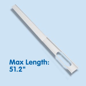 Accesorios portátiles para <span class=keywords><strong>aire</strong></span> <span class=keywords><strong>acondicionado</strong></span>: <span class=keywords><strong>Kit</strong></span> de instalación para <span class=keywords><strong>ventana</strong></span> con placa adaptadora de PVC para tubo de ventilación. - Product Image 3