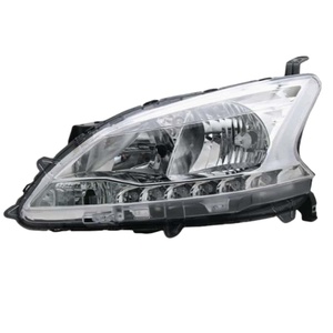 Conjunto de Faros Delanteros OEM 260103RA0C 260603RA0C Izquierdo+Derecho para Nissan Sylphy B17 2012-2026 Base Negra Halógeno <span class=keywords><strong>LED</strong></span> de Repuesto - Product Image 2