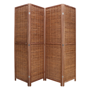 Vente directe usine – Paravents <span class=keywords><strong>de</strong></span> jardin coulissants en verre, style américain, design moderne, panneaux pliables légers en bambou pour - Product Image 1