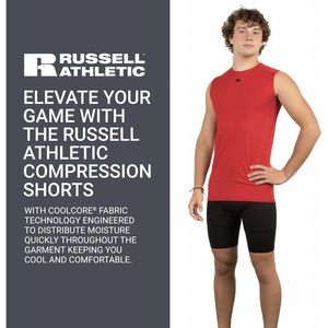 Shorts de compression athlétiques pour hommes personnalisés, vêtements de protection solaire - Product Image 6