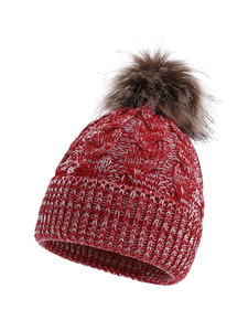 Chapeau unisexe en tricot 100% acrylique pour garçons et filles, avec <span class=keywords><strong>pompon</strong></span>, doux au toucher, chaud, chapeau de voyage, tissu commun, motif uni/à carreaux - Product Image 5