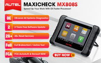Herramienta de escáner de diagnóstico de coche automotriz autel MaxiCheck MX808S original profesional