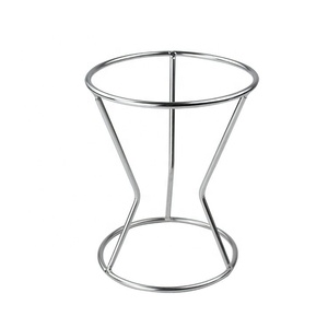 Dispenser per impasto in acciaio inossidabile con supporto, strumento professionale per pasticceria, imbuto facile da usare per impasto per torte, per panifici e pasticcerie - Product Image 4