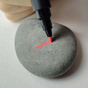 KHY 20色マーカーペンデュアルチップアクリルペイントマーカーセットファインブラシチップ防水アクリルマーカー - Product Image 3