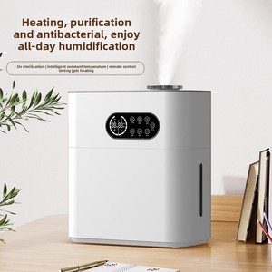 Humidificateur domestique chauffant et hydratant, ultrasonique, 6,5 L, pour bureau, avec contrôle par application, minuterie, Wi-Fi, silencieux, <span class=keywords><strong>diffuseur</strong></span> d'arômes - Product Image 1