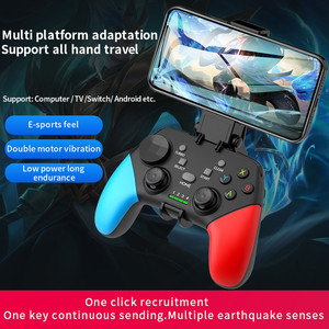 Tùy chỉnh 2.4Ghz PC chơi Game rung Gamepad không dây cần điều khiển trò chơi điều khiển cho P4 - Product Image 2