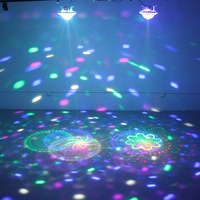 Lumière LED laser 10W Cosmic Magic Ball avec couleurs vert/rouge/bleu pour éclairage de scène KTV/bar/karaoké, utilisation DJ, tension universelle