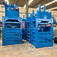 Offre Spéciale : Presse à balles verticale hydraulique automatique fiable pour textiles, vêtements usagés, coton et laine, idéale pour les usines de recyclage textile