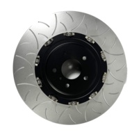 قرص فرامل أمامي 390*32.6 ملم OEM 40206-KJ10A مكون من قطعتين للسباقات لسيارة GTR R35 في أيام السباقات