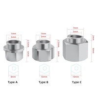 Printer 3D Openbuilds eksentrik Spacer roda V kolom eksentrik mur sekrup isolasi v-slot bor 5MM bagian DIY