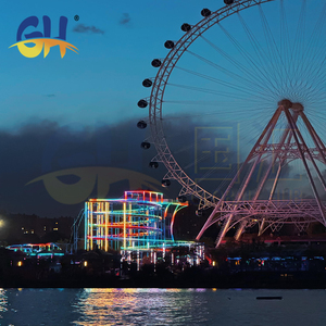 Manèges de <span class=keywords><strong>Parc</strong></span> d'Attractions, Équipement Touristique Extérieur, Grande Roue Géante de 88m à Vendre - Product Image 3