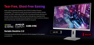 จอเกมมิ่ง A.S.U.S ROG Strix XG27ACMEG-W ขนาด 27 นิ้ว ความละเอียด 2560*1440 260Hz OC (มากกว่า 144Hz) 0.3ms (ขั้นต่ำ) ฟาสต์ ไอพีเอส - Product Image 6