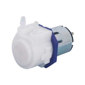 Pompe péristaltique miniature à moteur DC 0,5 CV, connexion de tuyau flexible 1/2 pouce, pour usage domestique, pompe à eau silencieuse - Product Image 1