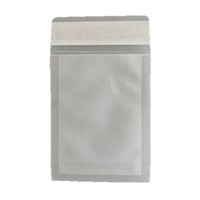 Sacs auto-adhésifs en papier sulfurisé semi-transparents pour bijoux, câbles, petits accessoires, papeterie, rangement et emballage