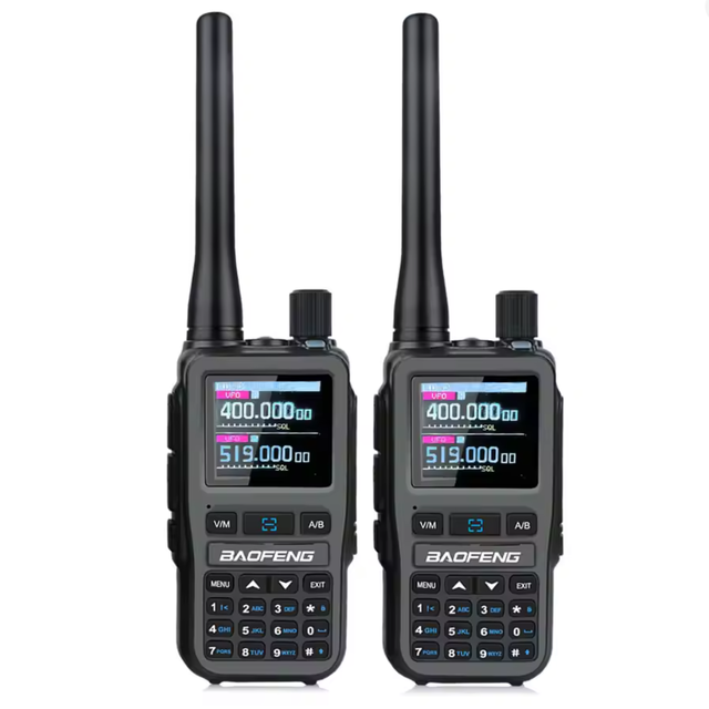 Multipacks 5R Mini Baofeng Radios High Capacity Dual Band TYPE-C Charging APP Program Walkie Talkie Gifts for Children