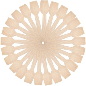 China Wholesale Biodegradable Disposable <strong>Spoons</strong> Wooden Ice Cream <strong>Spoon</strong> Making <strong>Mini</strong> <strong>Wood</strong> <strong>Spoon</strong> - Product Image 2