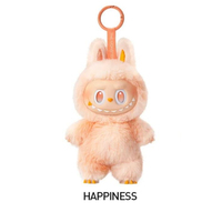 POPMART Original Labubu V3 Big Into Energy Series – Poupée en peluche style confirmé – Porte-clés tendance Labubu Original en forme de cœur