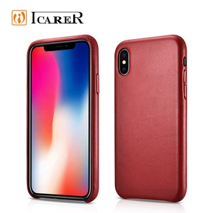 prueba de cubierta de cuero genuino de teléfono móvil <span class=keywords><strong>funda</strong></span> protectora del teléfono para <span class=keywords><strong>iPhone</strong></span> X/<span class=keywords><strong>XS</strong></span> <span class=keywords><strong>MAX</strong></span> para <span class=keywords><strong>Apple</strong></span> - Product Image 4