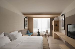 Ensemble de meubles de chambre d'hôtel de luxe, meuble TV en bois, meuble TV de luxe avec cheminée, meuble TV noir - Product Image 6