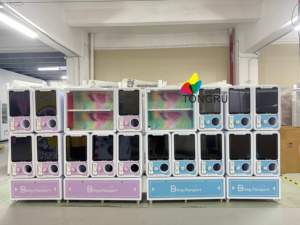 Machine à capsules de jeu à pièces, machine à œufs torsadés, machine à capsules de jouets, mini machine à gachapon en métal, distributeur automatique - Product Image 2