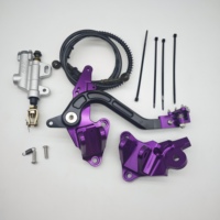 Frein à pied arrière hydraulique de nouveau Style avec support gauche pour ensemble de frein à pied complet Surron Ultra Bee