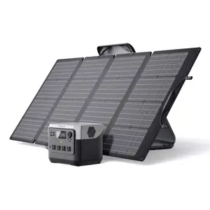 ECOFLOW EcoFlow River 2 Pro New160W Solar Panel Bundle Solar Generator For Home For Emergency