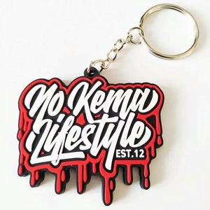 Nouvelles idées promotionnelles 2023, cadeaux d'affaires, porte-clés, porte-clés en caoutchouc de football, porte-clés en PVC personnalisé - Product Image 3