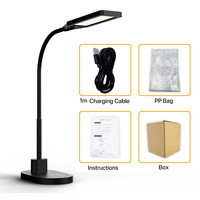 Lampe de bureau LED réglable, protection des yeux, sans scintillement, alimentation USB, lumière d'étude, vente en gros pour la maison, la chambre et le bureau