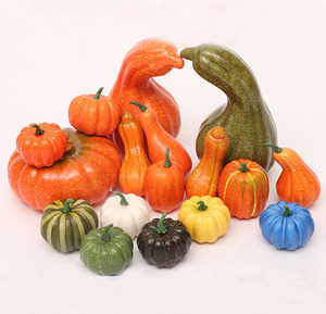 Calabazas de espuma artificiales al por mayor para el hogar, exhibiciones interiores, decoraciones - Product Image 2