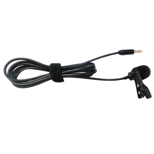 Mini micrófono de condensador Lavalier con cable de 3,5mm patrón Polar cardioide para grabación de teléfono móvil y micrófono de cuello - Product Image 2