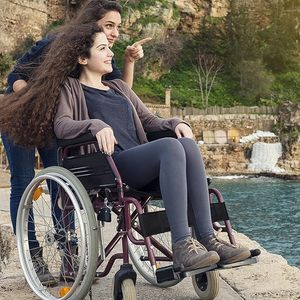 Custom Wheelchair Calf Strap Adjustable PU Leather Leg Support Belt Safety Accessory for Manual Wheelchairs - Product Image 3