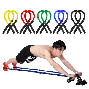 Roue d'exercice de fitness <span class=keywords><strong>abdominale</strong></span> AB Wheel avec bande de résistance pour <span class=keywords><strong>musculation</strong></span> Ab Rollers Wheel Assist Strap - Product Image 6