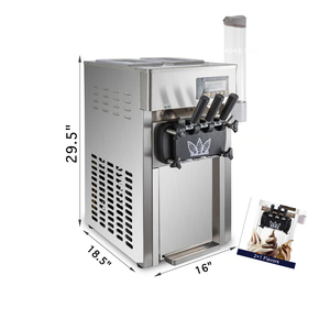 Máquina para Hacer Helados Vevor, 110V/220V, 1300w, Precio de Máquina para Hacer Helados Casera, Compra de Pánico, Almacén en China y la UE - Product Image 5