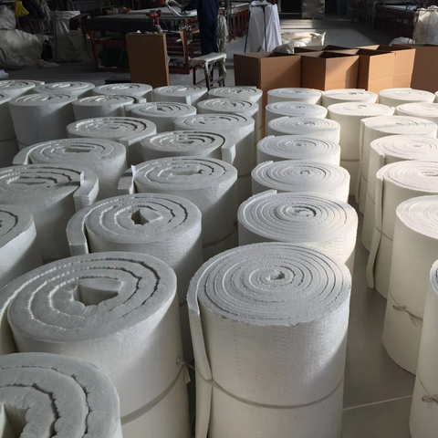 Durable 128 Density Alumina Zirconium Ceramic Fiber Blanket 1260 Insulation Material in Mat Roll New Zealand