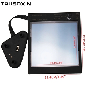 Masque de Soudure à Assombrissement Automatique Solaire True Color Out Control Big View Eara 4 Arc Sensor DIN5-DIN13 pour Soudage TIG MIG MMA - Product Image 3
