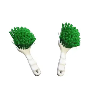 Green Lower Price Car Washing Handles Brushes Car Wash Tire Cleaning Brushes