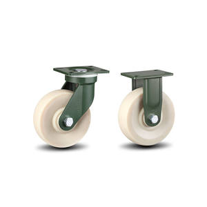 Nylon rad 3200kg Hochlast-Trolley-Nachlauf Universal-Nachlauf <span class=keywords><strong>8</strong></span>-Zoll-Drehbrems-Hochleistungs-Industriegießer - Product Image 1