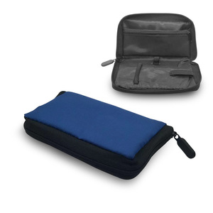 Sac médical pour lecteur de glycémie et dispositifs de ponction, 14,5x8x3,5 cm, étui de rangement portable en tissu Oxford - Product Image 4