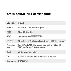 Placa de Desarrollo FPGA Xilinx Microphase ZYNQ 7010/7020, Redes Industriales Multipuerto, Kit Zed, Modelo ANTS Offense - Product Image 6