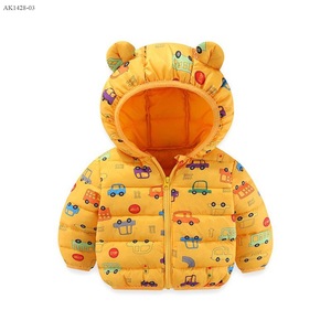 Vendita calda bambini di un anno autunno e inverno abbigliamento bambini di 5-6 anni giacca di cotone per ragazzi e ragazze cappotto del bambino - Product Image 6