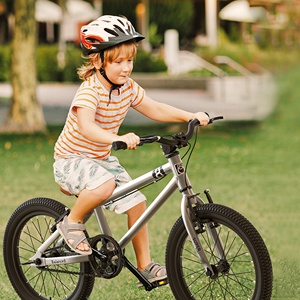 Petit Vélo <span class=keywords><strong>BMX</strong></span> 20 Pouces Monovitesse avec Potence d'Entraînement Américaine pour la Pratique du Freestyle, l'Entraînement aux Sauts Urbains en Hiver, Europe États-Unis - Product Image 5