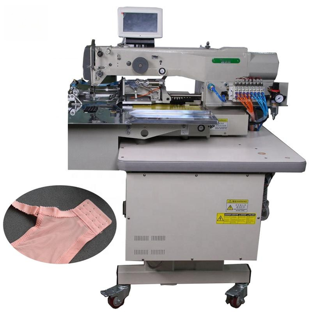 Computer Bra Hook and Eye Automatic Industry Sewing Machine Second Hand