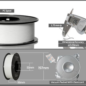 Filament en fibre de verre PC GF TINMORRY 1,75 mm pour imprimantes 3D, fabrication directe en usine, tiges en plastique pour Impresora 3D infinie - Product Image 2