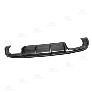 Difusor Trasero de Fibra de Carbono Estilo V para <span class=keywords><strong>BMW</strong></span> <span class=keywords><strong>X5M</strong></span> F85 X6M F86 <span class=keywords><strong>2015</strong></span>-2018, Alerón Trasero, Estilo de Auto - Product Image 2