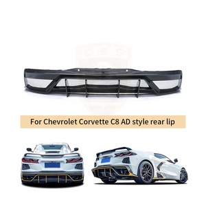 Kit aérodynamique en fibre de carbone sèche de style AD pour diffuseur arrière <span class=keywords><strong>Chevrolet</strong></span> <span class=keywords><strong>Corvette</strong></span> <span class=keywords><strong>C8</strong></span> <span class=keywords><strong>2023</strong></span> - Product Image 6