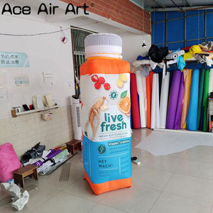 Benutzer definiertes riesiges aufblasbares Flaschen modell für Außenwerbung Aufblasbares Marken produkt für Werbe-und Marketing anzeigen - Product Image 6