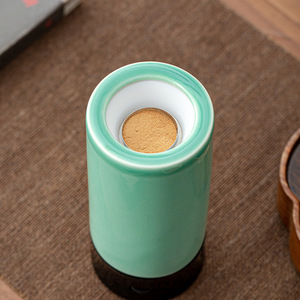 <b>Ceramic</b> Electric Incense Burner With Digital Display For Home And Car Use Aromatic <b>Diffuser</b> Timer Temperature Control - Product Image 2