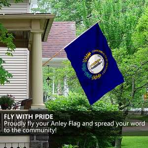 Bandera de <span class=keywords><strong>Kentucky</strong></span> Banderín de doble cara de 3x5 pies con ojales de latón para decoración de calle de jardín de Bar al aire libre - Product Image 2