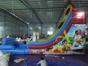 Trẻ em trượt bơm hơi nhàn nhã với các nhân vật hoạt hình dễ thương một sản phẩm phổ biến cho trẻ em - Product Image 5